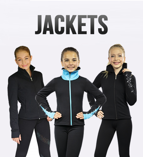 Chloe Noel Girls Swirls Jacket - Rainbo Sports & Skating, LLC